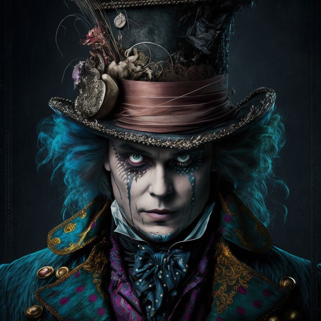 Mad Hatter From Alice In Wonderland By Justin Hicks Tattoonow