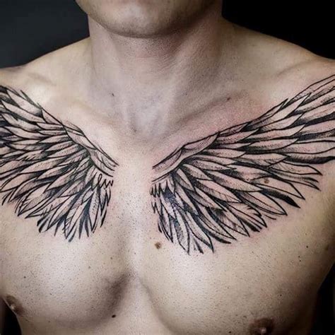 Male Angel Wings Chest Tattoo At Alison Mclemore Blog Male Angel Wings Chest Tattoo At Alison Mclemore Blog