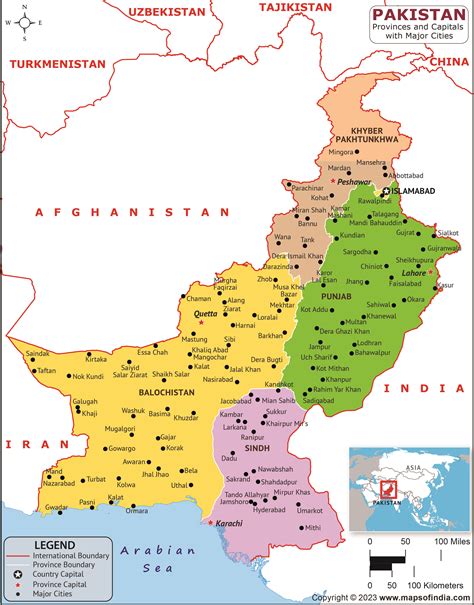 Map Of Pakistan Map Of Pakistan