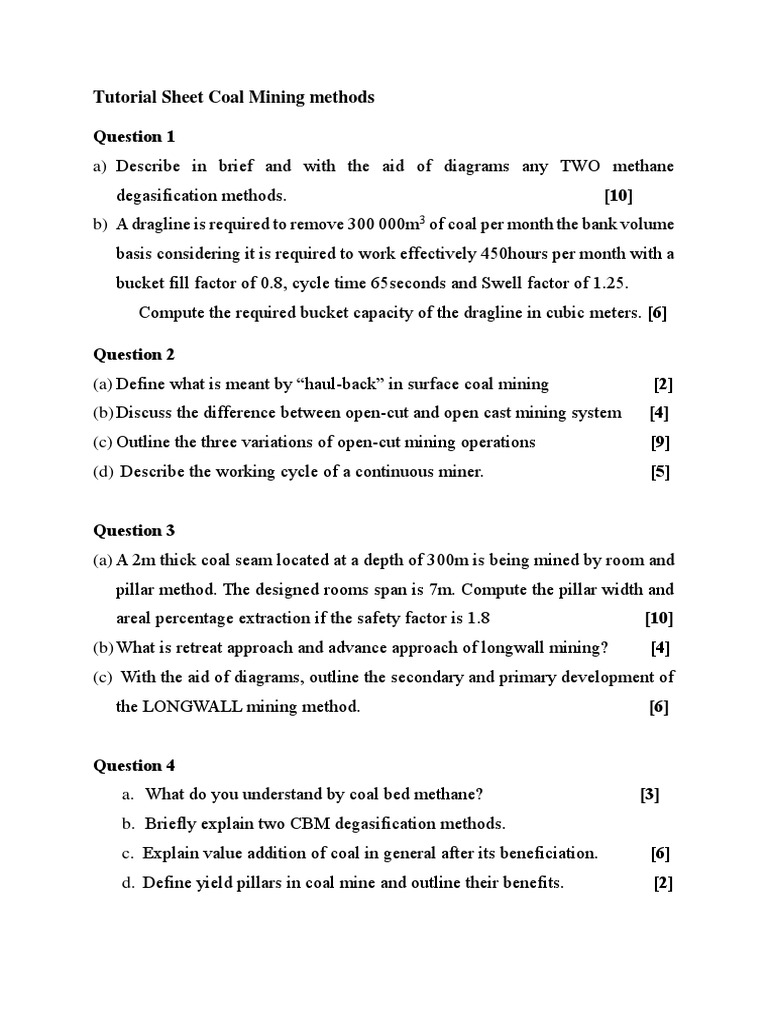 Innovative Methods Of Coal Dispolsal: Reducing Emissions And Hazards