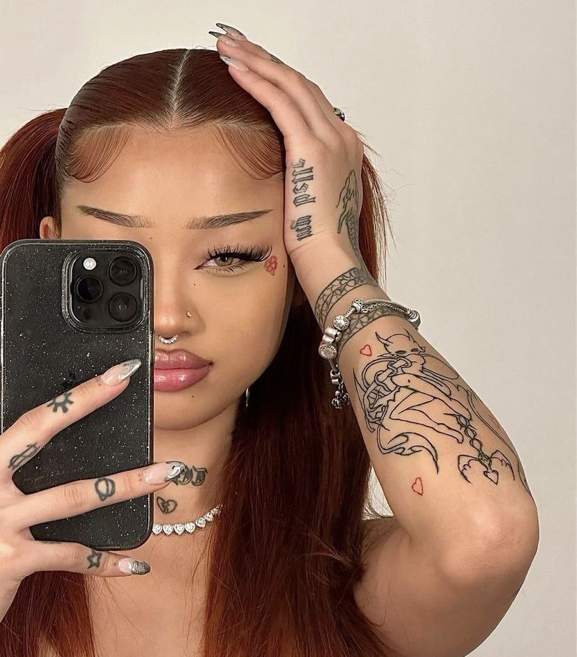 Michelle Otp Tattoo By Joselin Kelso Face Tattoos For Women Cute