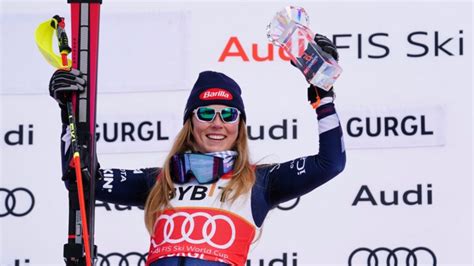 Mikaela Shiffrin Thrilled To Break World Cup Alpine Record In Front Of Mikaela Shiffrin Thrilled To Break World Cup Alpine Record In Front Of