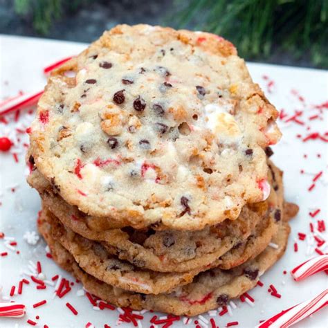 Milk Bar Amp 39 S Cornflake Chocolate Chip Candy Cane Cookies