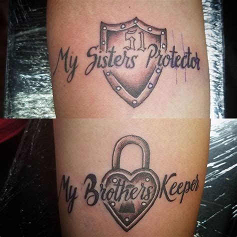 My Sister Amp 39 S Protector My Brother Amp 39 S Keeper Siblings Quotes Tattoo My Sister Amp 39 S Protector My Brother Amp 39 S Keeper Siblings Quotes Tattoo