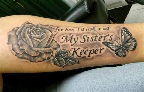My Sisters Keeper Tattoo Designs My Sisters Keeper Tattoo Designs