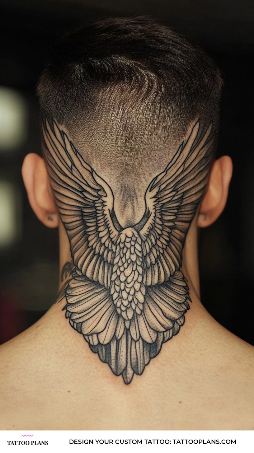 Neck Tattoo Designs For Guys