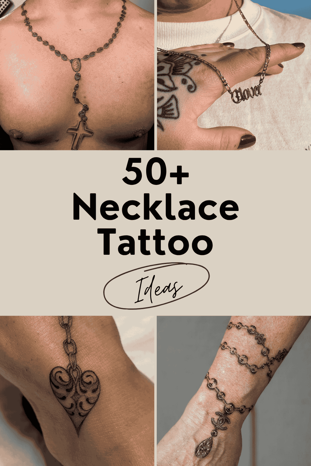 Necklace Tattoo Ideas For Stylish Ink In 2025 Necklace Tattoo Tattoo Necklace Tattoo Ideas For Stylish Ink In 2025 Necklace Tattoo Tattoo