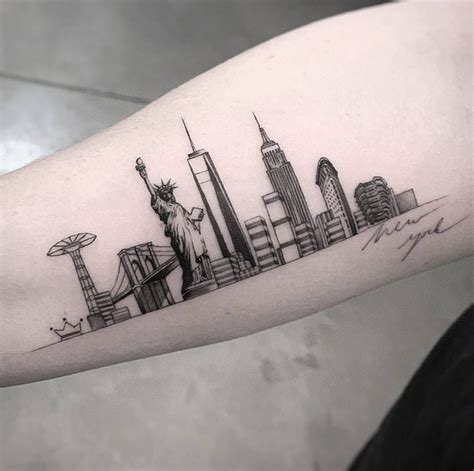 New York City Skyline Tattoos Tattoofilter Artofit New York City Skyline Tattoos Tattoofilter Artofit