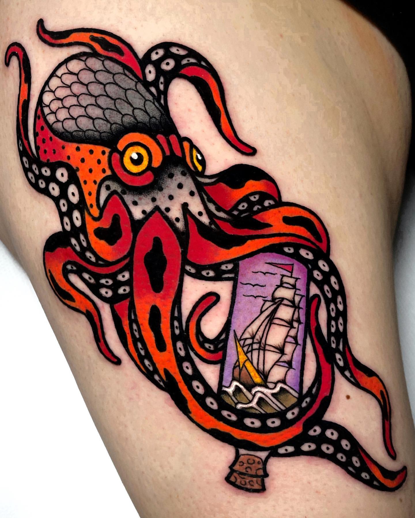 Octopus Tattoo Design Calaverastattoos Com Octopus Tattoo Design Calaverastattoos Com