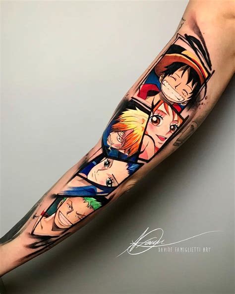One Piece Tattoo Sleeve One Piece Tattoo Sleeve