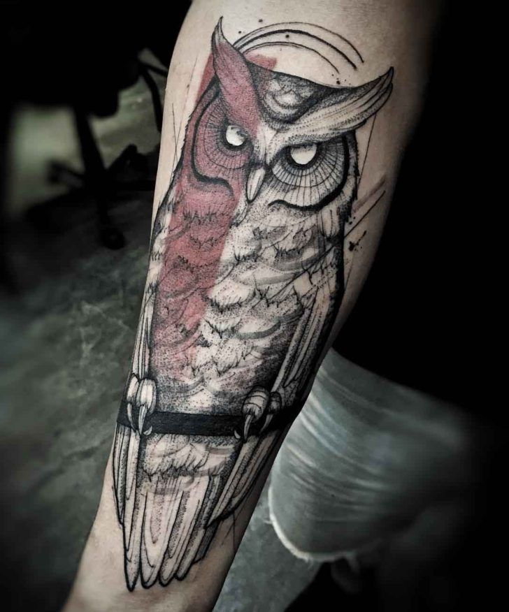 Owl Hand Tattoos Owl Hand Tattoos