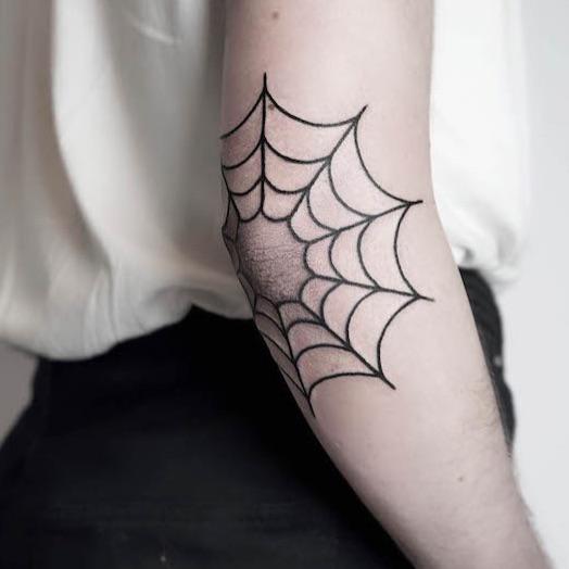 Pin By Alan Bonifacio On Tatuajes Web Tattoo Tattoos For Guys Spider Web Tattoo Elbow