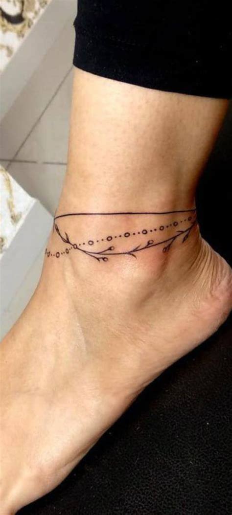 Pin By Tatsiana Shulhevich On Ink Ankle Bracelet Tattoo Anklet Pin By Tatsiana Shulhevich On Ink Ankle Bracelet Tattoo Anklet