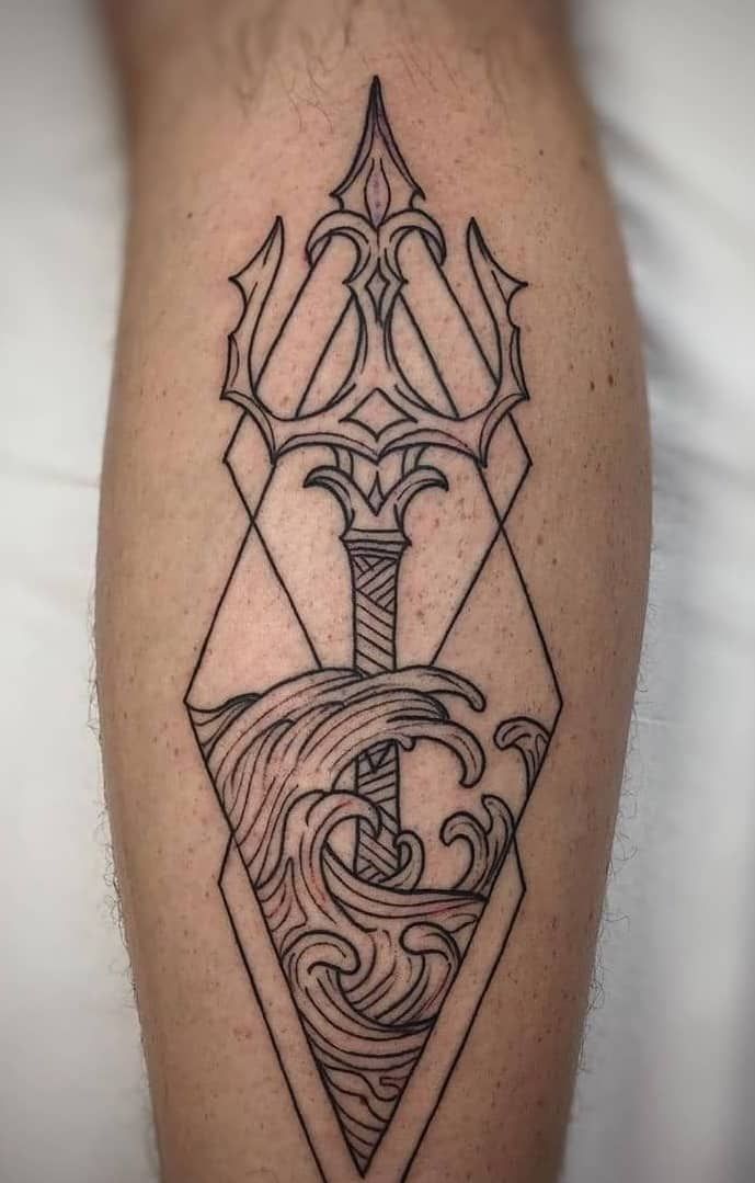 Poseidon Symbol Tattoo Bronctattooaus Com Poseidon Symbol Tattoo Bronctattooaus Com