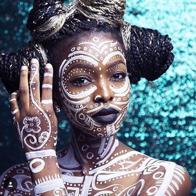 Proceso De Pintura Corporal Femenina Proceso De Pintura Corporal Femenina