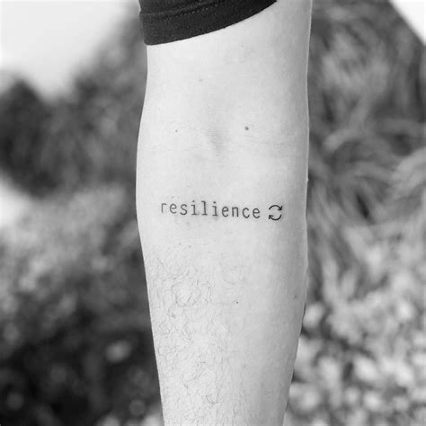 Resilience Tattoo Ideas Symbolizing Endurance And Courage
