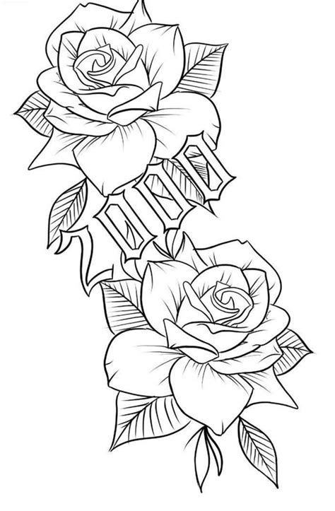 Rose Drawing Tattoo Tattoo Outline Drawing Tattoo Style Drawings Rose Drawing Tattoo Tattoo Outline Drawing Tattoo Style Drawings