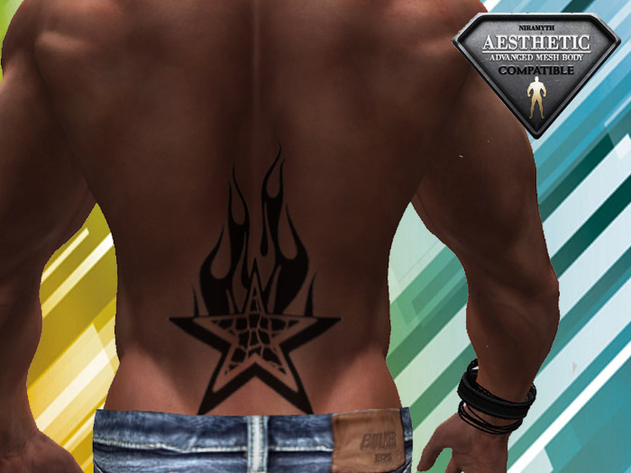 Second Life Marketplace Tribal Tattoo Lower Back 3 Second Life Marketplace Tribal Tattoo Lower Back 3