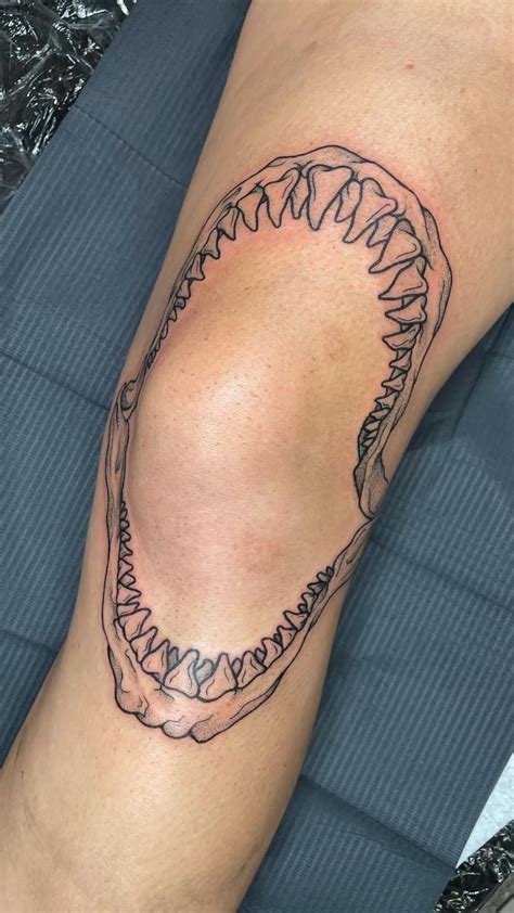 Shark Jaw Tattoo Artofit Shark Jaw Tattoo Artofit