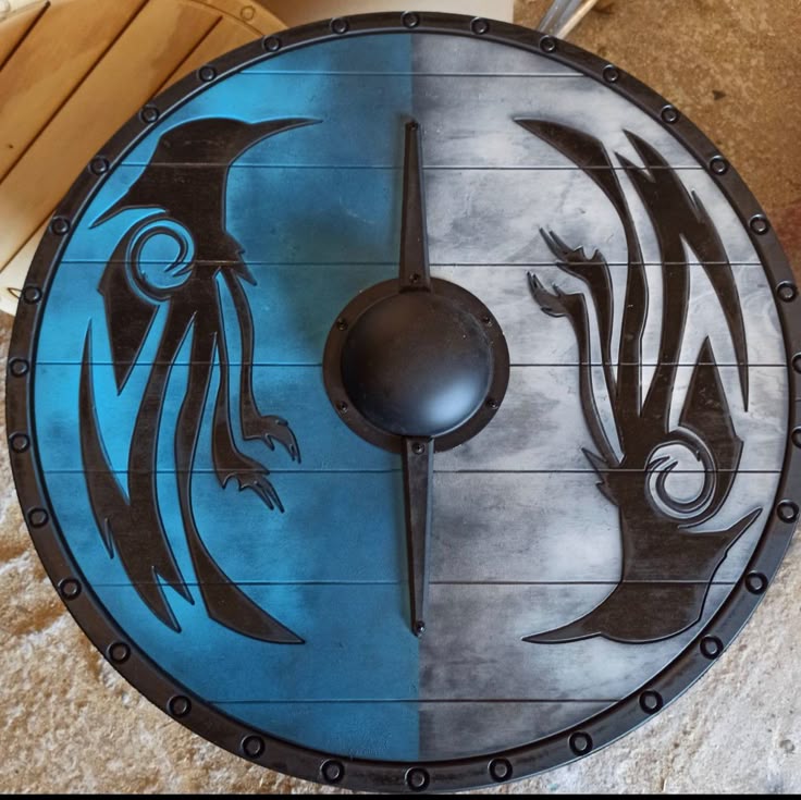 Shield Tattoo Design