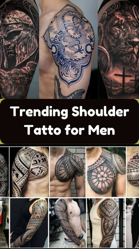 Shoulder Tattoos For Men Designs