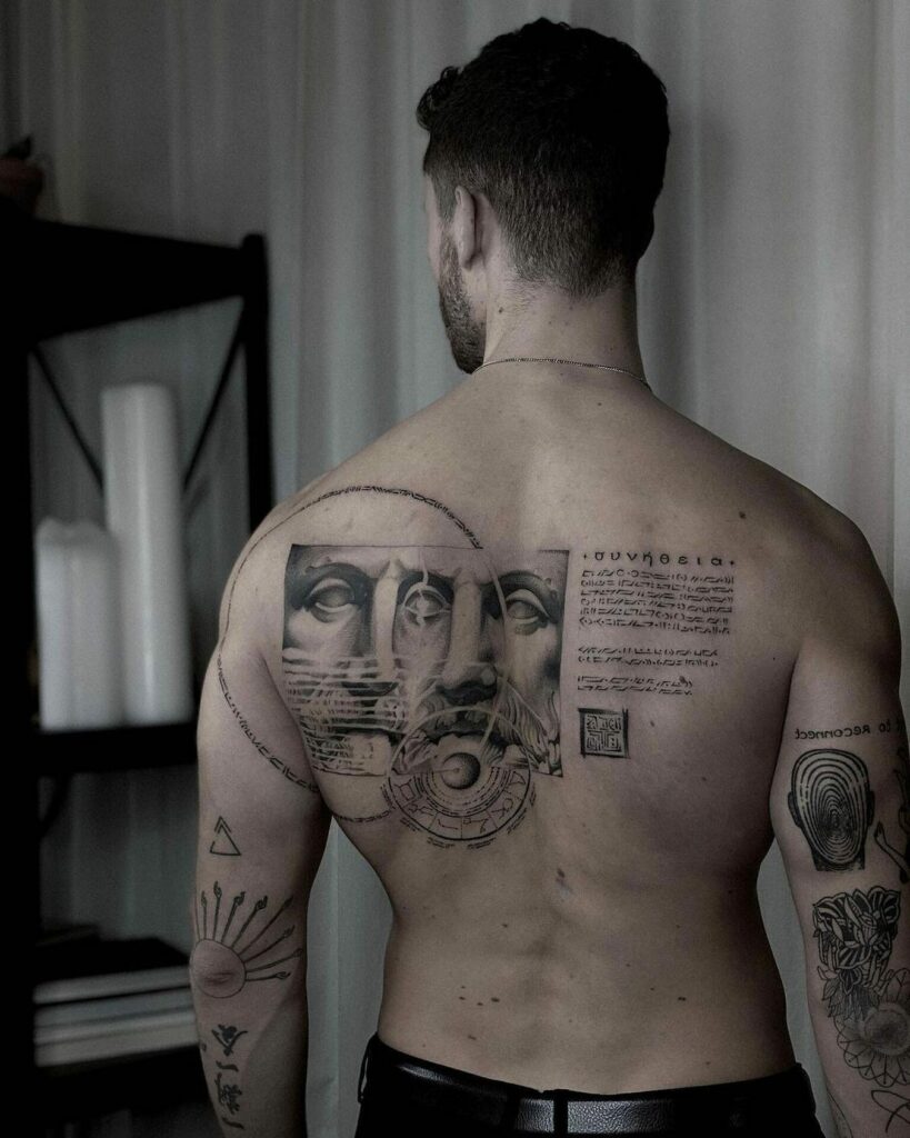 Shoulder Tattoos For Men Ideas Placement Amp Pain