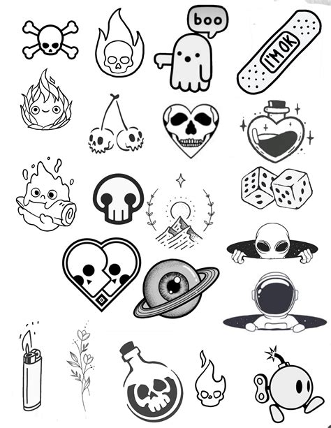 Simple Flash Tattoo Designs