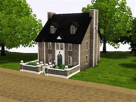 Sims 3 Cute Stone House By Simsrepublic On Deviantart Sims 3 Cute Stone House By Simsrepublic On Deviantart