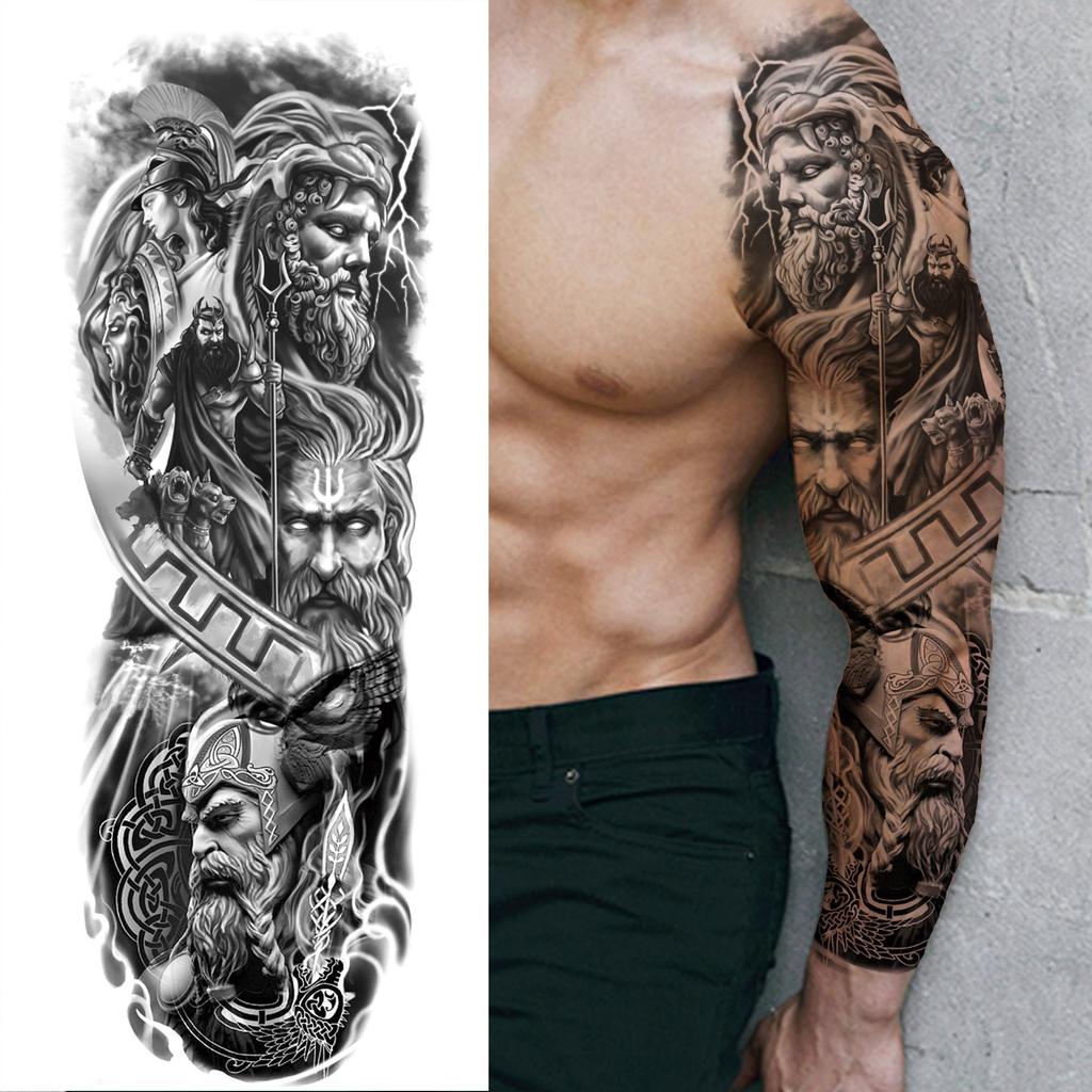 Sleeve Tattoos Greek Gods