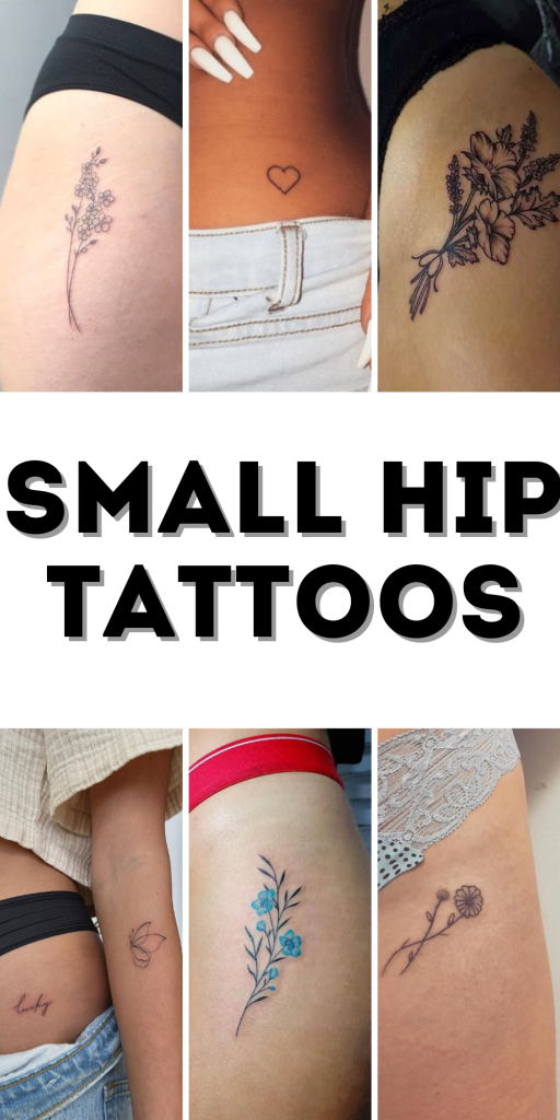 Small Hip Tattoos For Women Elegant Ideas For Side Thighs Flowers