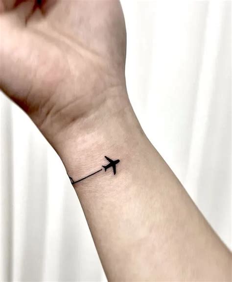 Small Plane Tattoos Small Plane Tattoos