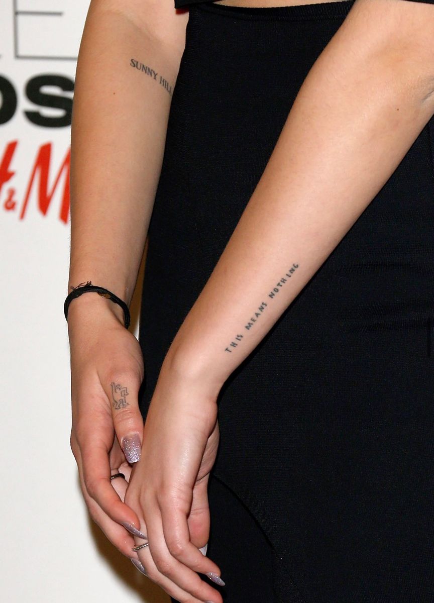 Small Tattoos For Women's Wrists