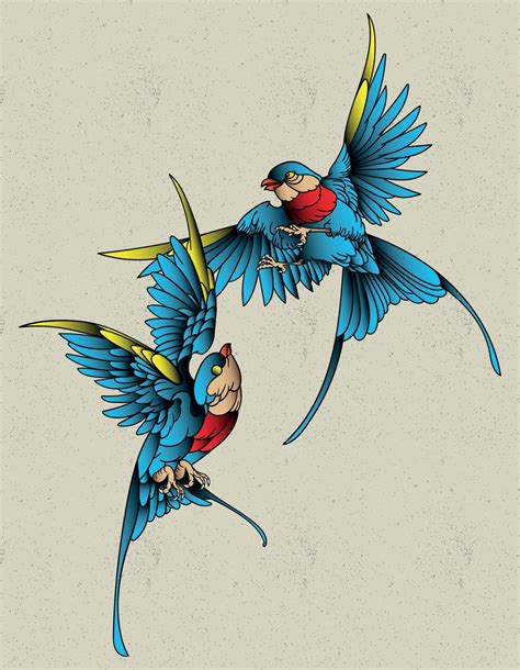 Sparrow Couple Tattoo 4929557 Vector Art At Vecteezy Sparrow Couple Tattoo 4929557 Vector Art At Vecteezy