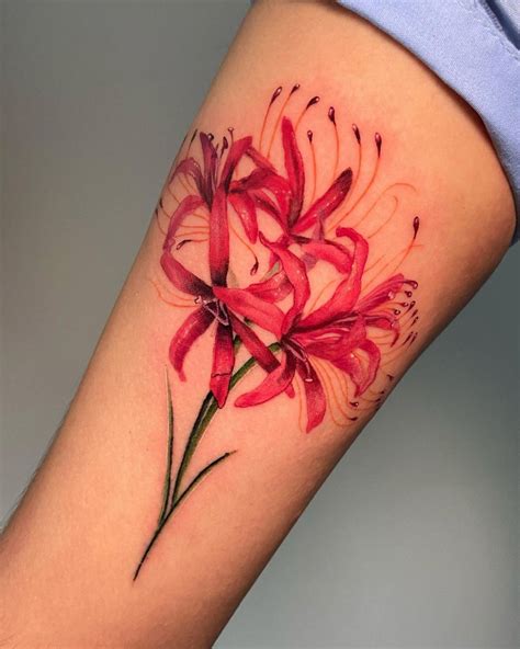 Spider Flower Tattoo Spider Flower Tattoo