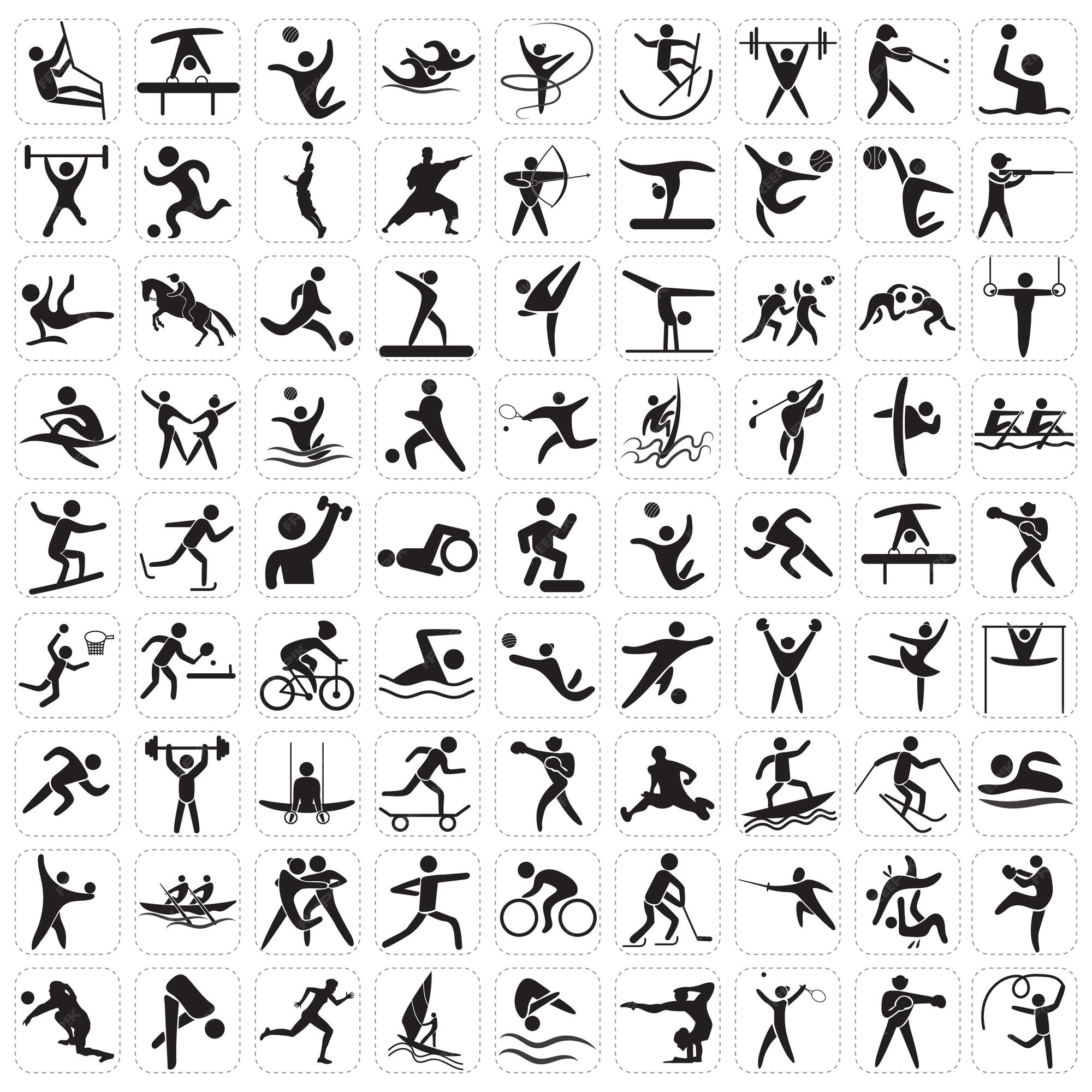 Sports Sports Icon Set Stock Illustration Download Image Now Istock