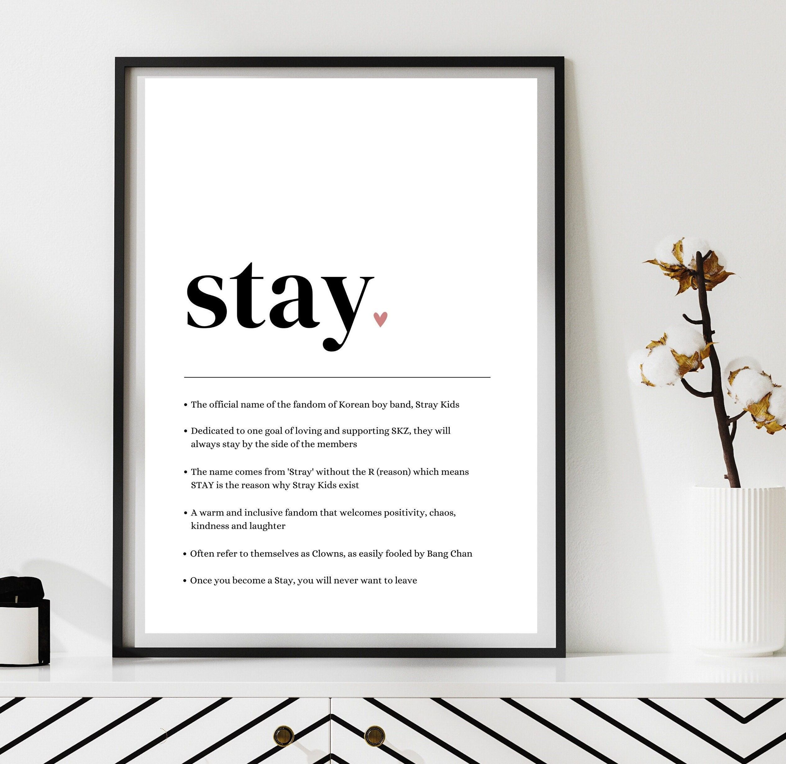 Stay Definition Stray Kids Art Digital Download Skz Poster Etsy Stay Definition Stray Kids Art Digital Download Skz Poster Etsy