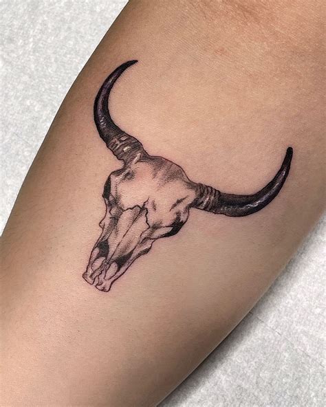 Tattoo Bull Head