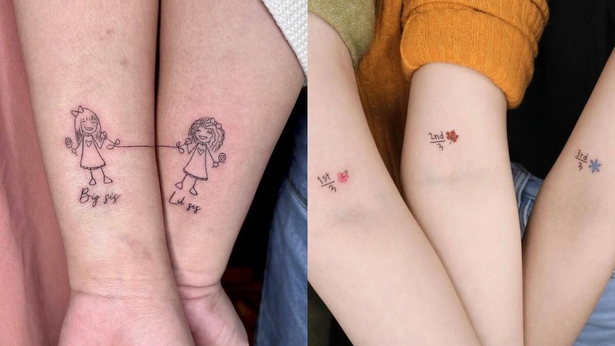 Tattoo Designs For Sisters