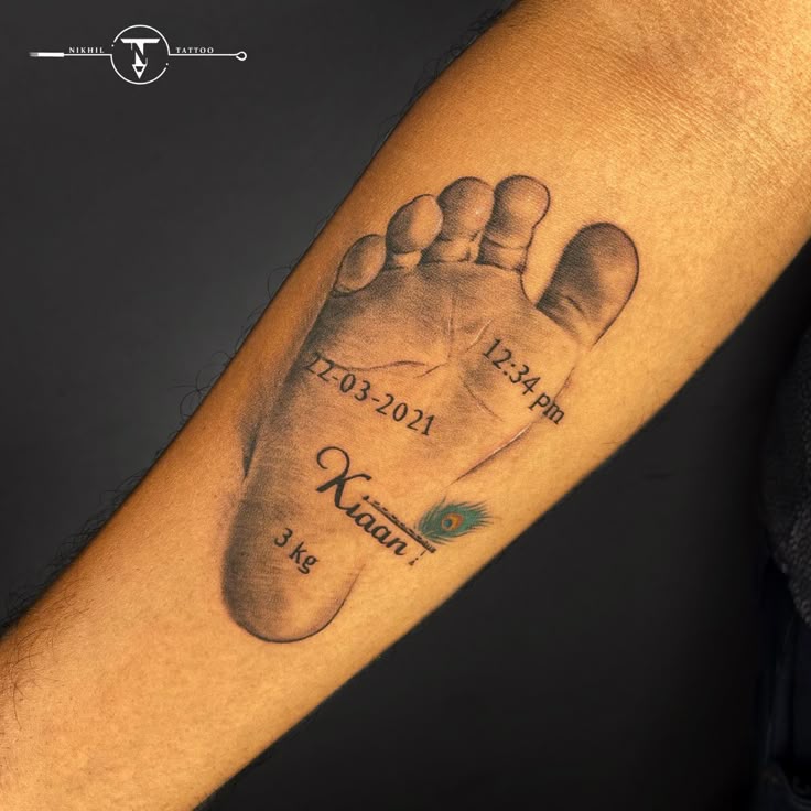 Tattoo Foot Print