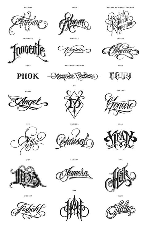 Tattoo Letter Designs For Men