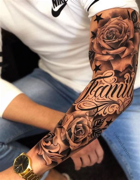Tattoos For Men Sleeves Roses Tattoos For Men Sleeves Roses