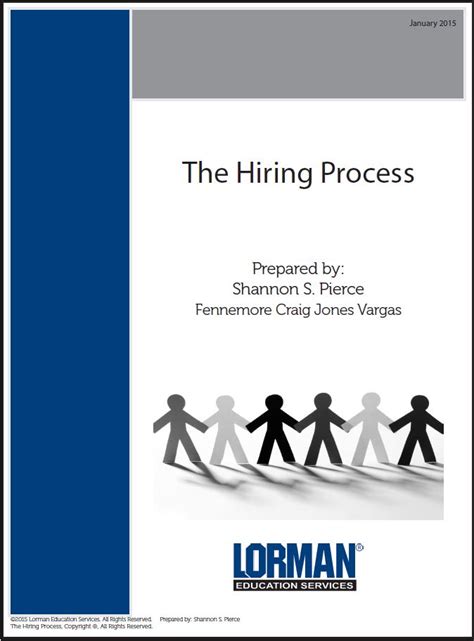 The Hiring Process Report Lorman Education Services