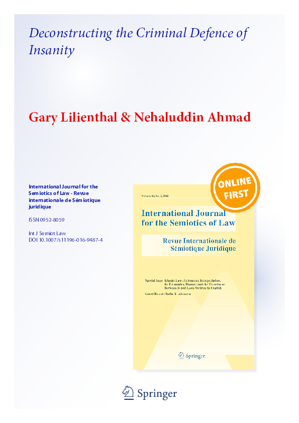 The Language Of Justice Examining Courtroom Discourse In An Electoral Conflict International Journal For The Semiotics Of Law Revue Internationale De S Miotique Juridique