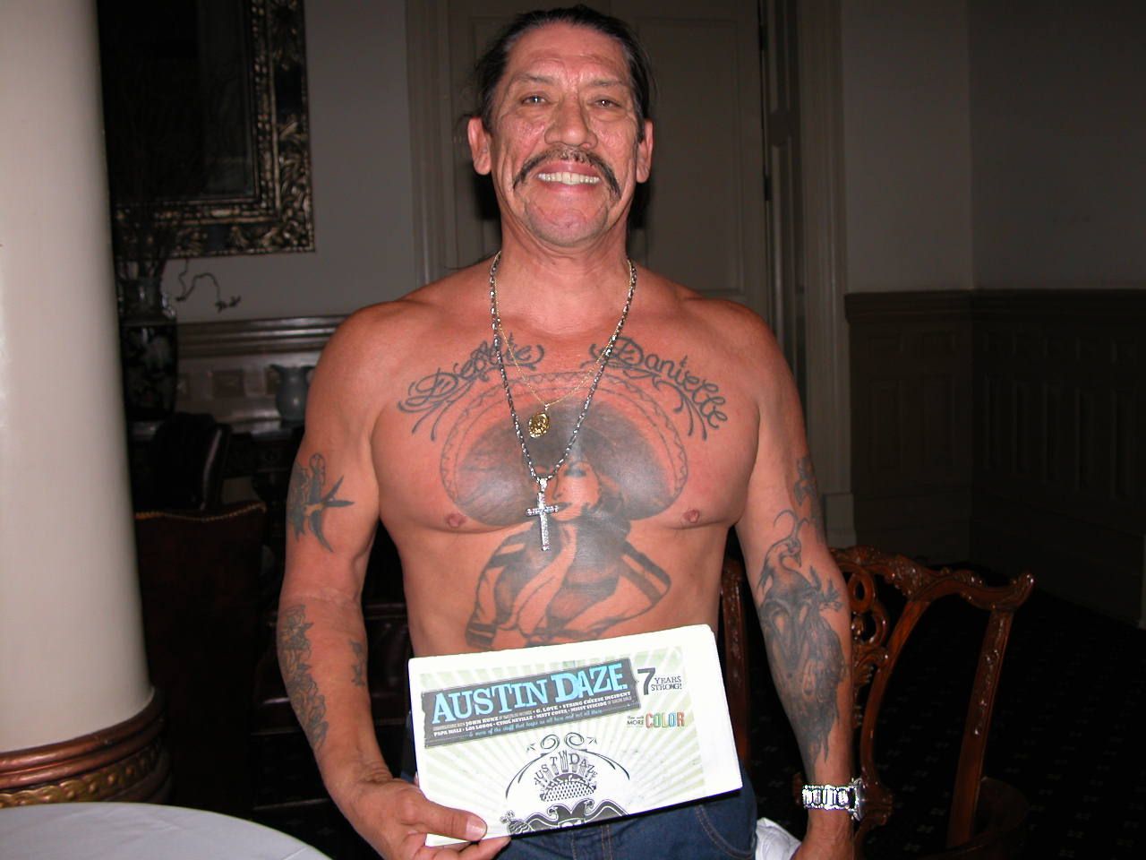 The Truth About Danny Trejo Amp 39 S Chest Tattoo Thethings The Truth About Danny Trejo Amp 39 S Chest Tattoo Thethings