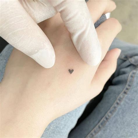 Tiny Heart Tattoos Tiny Heart Tattoos