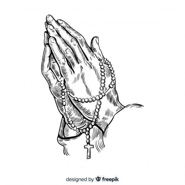 Top 9 Cool And Stylish Praying Hands Tattoo Designs