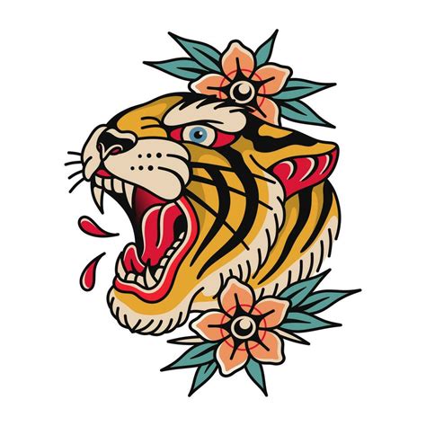 Traditional Tiger Tattoo Vector Design 31697277 Vector Art At Vecteezy Traditional Tiger Tattoo Vector Design 31697277 Vector Art At Vecteezy