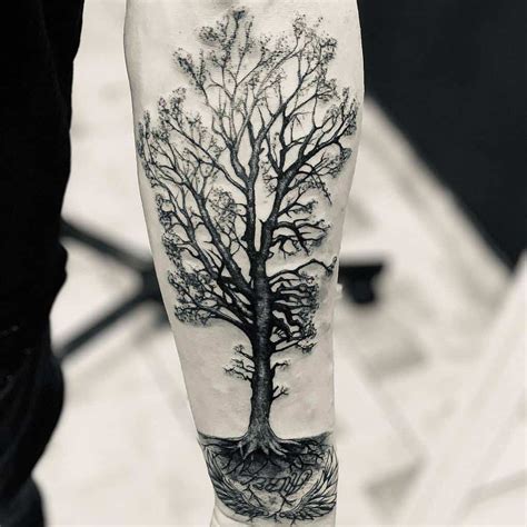 Tree Tattoo On Arm