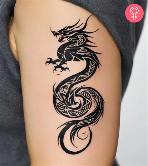 Tribal Dragon Tattoo 8 Bold Design Ideas With Deep Meanings