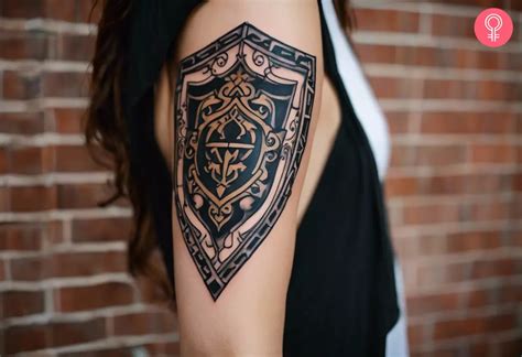 Tribal Shield Tattoos Tribal Shield Tattoos